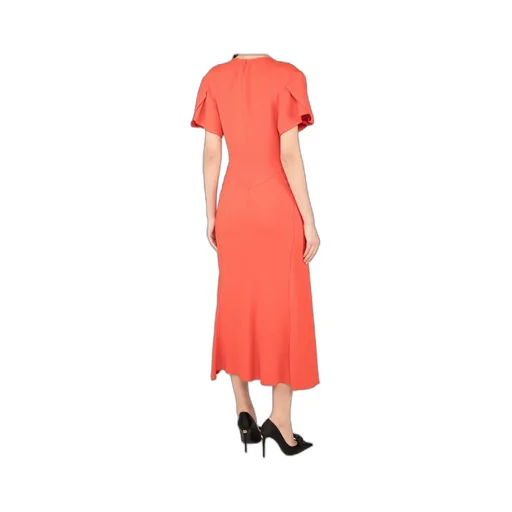 Pendant Crepe Dress