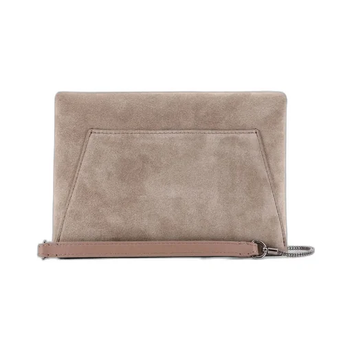 Brunello Cucinelli Logo Debossed Envelope Shoulder Bag
