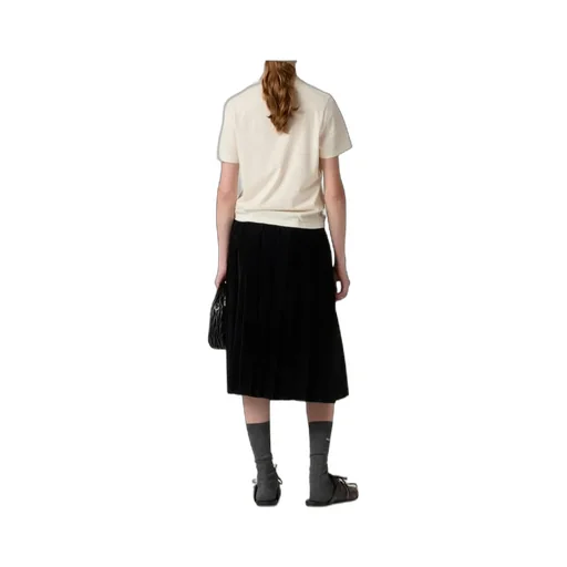 Miu Miu Logo-Embellished Crewneck T-Shirt