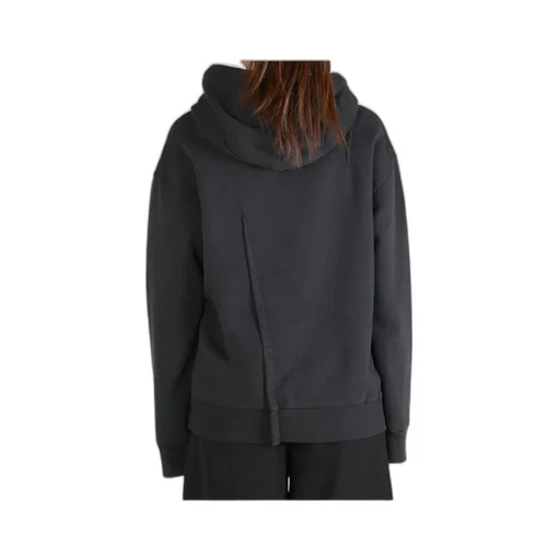 Mm6 Maison Margiela Pleat Detailed Drawstring Hoodie