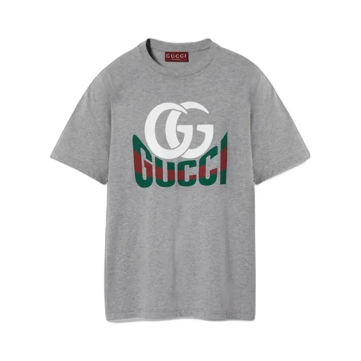 Gucci Logo Printed Crewneck T-Shirt