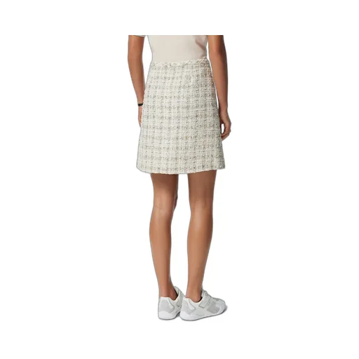 Versace Checked Tweed Mini Skirt