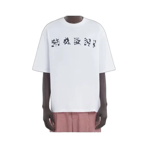 Marni Logo-Printed Crewneck T-Shirt