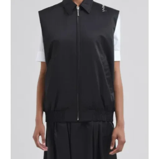 Marni Collared Zip-Up Vest