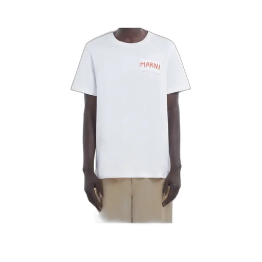 Marni Logo-Printed Crewneck T-Shirt