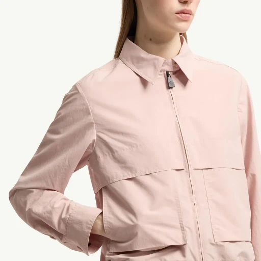 Technical Froissé Long Sleeve Shirt
