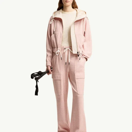 Linen & Cotton Blend Track Pants
