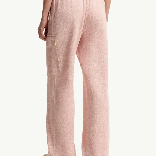 Linen & Cotton Blend Track Pants