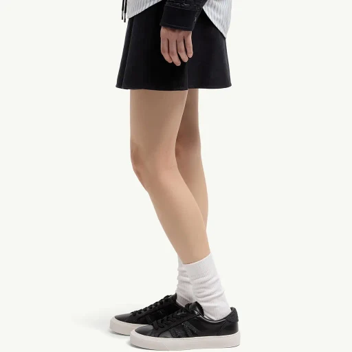 Monaco2 Leather & Glitter Trainers