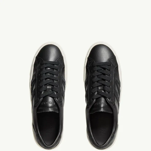 Monaco2 Leather & Glitter Trainers