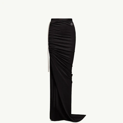 Moncler + Rick Owens Cotton Long Skirt