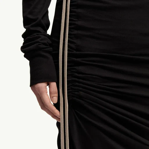 Moncler + Rick Owens Cotton Long Skirt