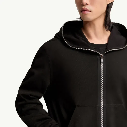 Moncler + Rick Owens Cotton Ziplock Hoodie