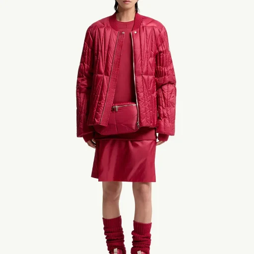 Moncler + Rick Owens Geocamo Flight Down Bomber Jacket