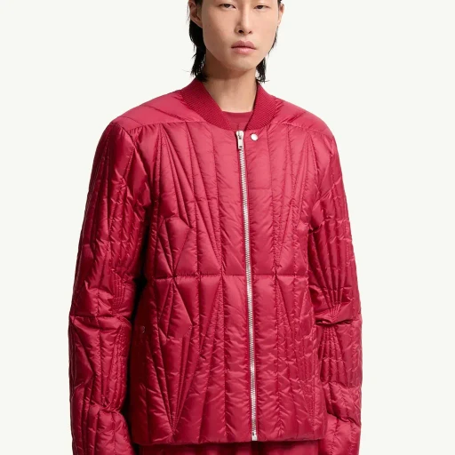 Moncler + Rick Owens Geocamo Flight Down Bomber Jacket