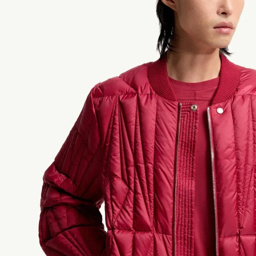 Moncler + Rick Owens Geocamo Flight Down Bomber Jacket