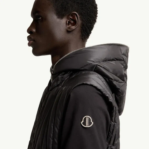Moncler + Rick Owens Geocamo Ziplock Hooded Down Gilet