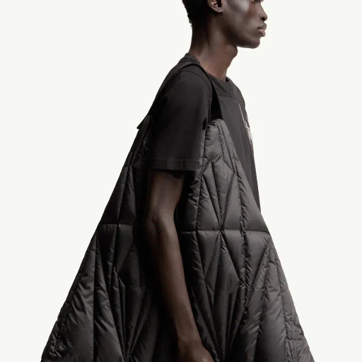 Moncler + Rick Owens Geocamo Ziplock Hooded Down Gilet