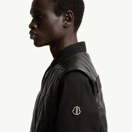 Moncler + Rick Owens Geocamo Flight Nappa Leather Gilet