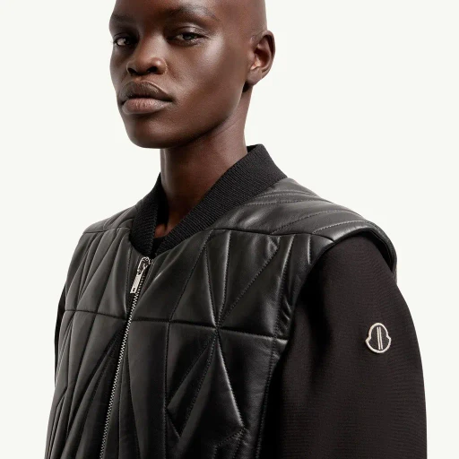 Moncler + Rick Owens Geocamo Flight Nappa Leather Gilet