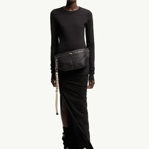 Moncler + Rick Owens Girder Long Sleeve Cotton T-Shirt