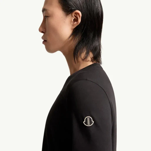 Moncler + Rick Owens Girder Long Sleeve Cotton T-Shirt