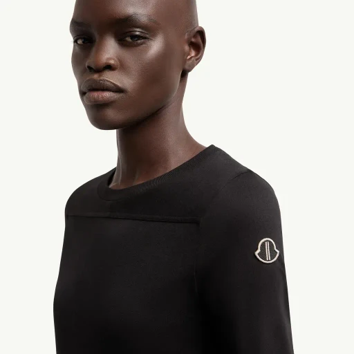 Moncler + Rick Owens Girder Long Sleeve Cotton T-Shirt