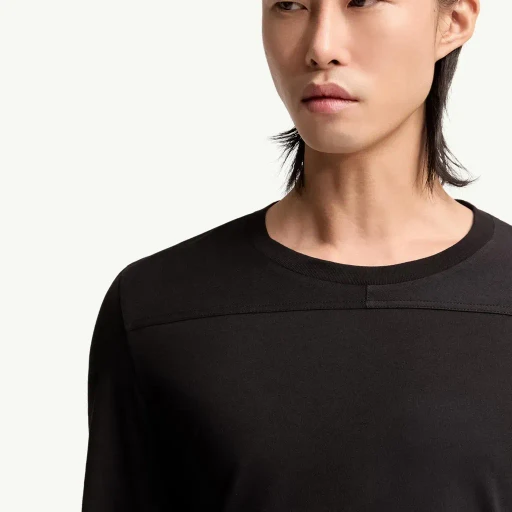 Moncler + Rick Owens Girder Long Sleeve Cotton T-Shirt