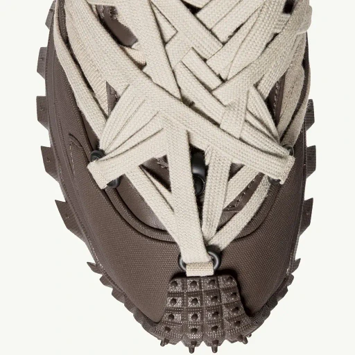 Moncler + Rick Owens Trailgrip Megalace Leather Trainers