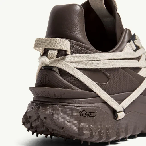 Moncler + Rick Owens Trailgrip Megalace Leather Trainers