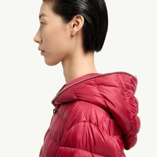 Moncler + Rick Owens Ziplock Hooded Short Down Jacket