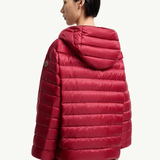 Moncler + Rick Owens Ziplock Hooded Short Down Jacket