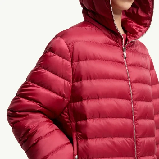 Moncler + Rick Owens Ziplock Hooded Short Down Jacket
