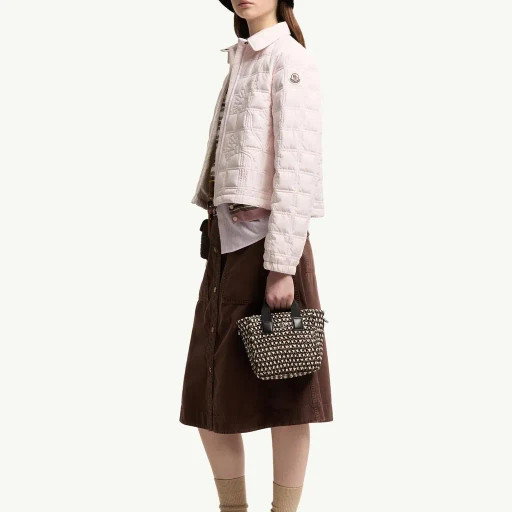 Micro Caradoc Raffia Tote Bag