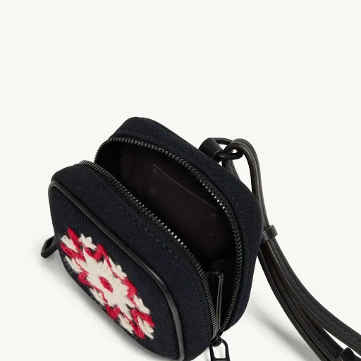 Embroidered Mini Pouch