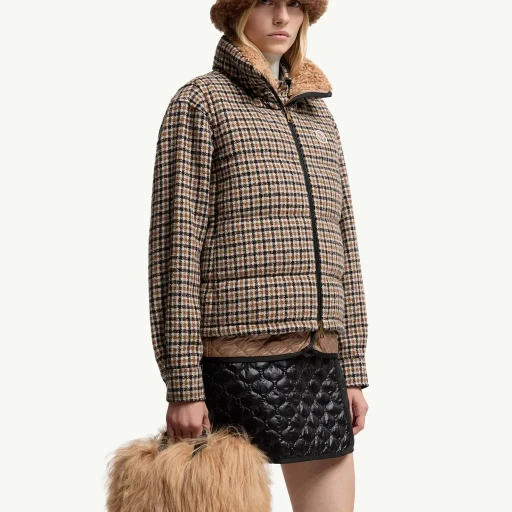 Micro Caradoc Shearling Tote Bag