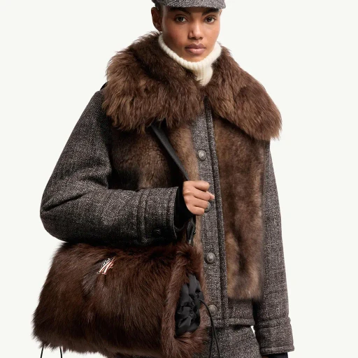 Shearling Handwarmer & Pouch