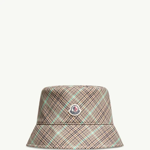 Checked Bucket Hat
