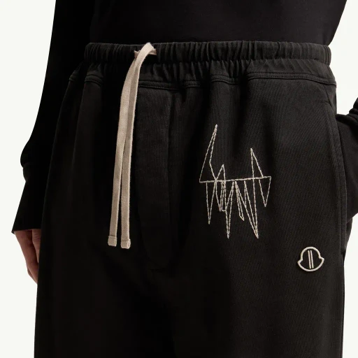 Moncler + Rick Owens Cotton Track Pants