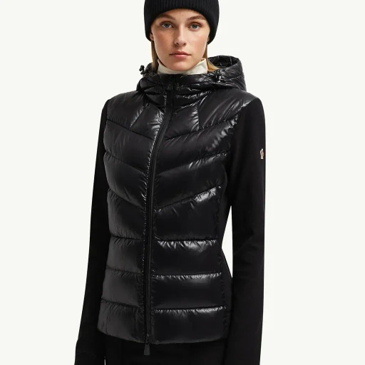 Padded Fleece Zip-Up Hoodie