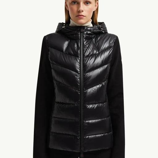 Padded Fleece Zip-Up Hoodie