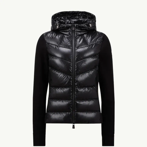 Padded Fleece Zip-Up Hoodie
