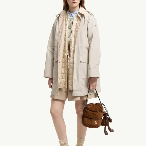 Begonia 3-In-1 Hooded Long Down Jacket