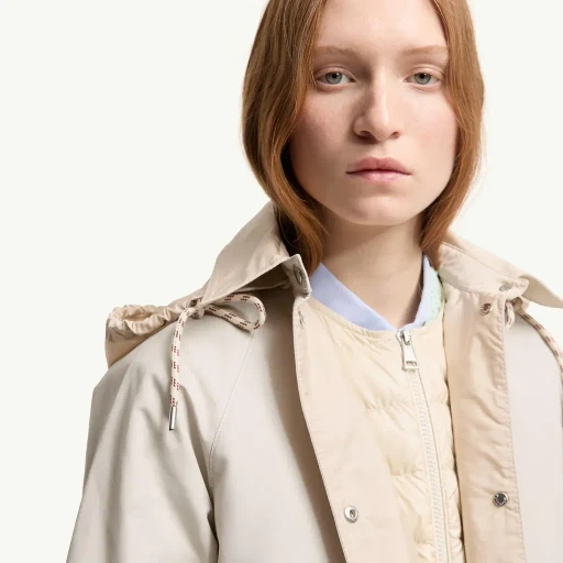 Begonia 3-In-1 Hooded Long Down Jacket