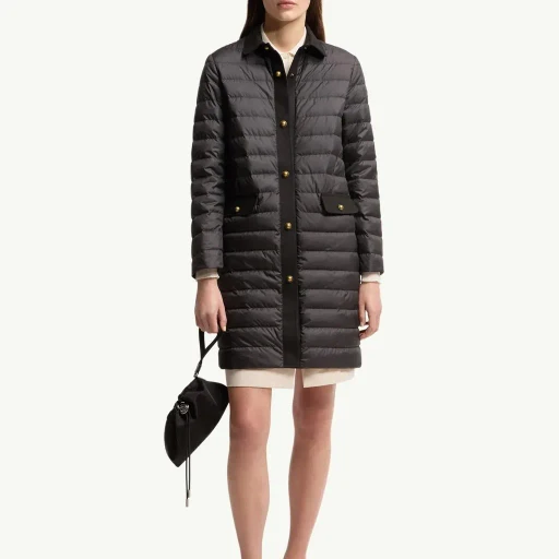 Jujulong Cotton & Linen-Trimmed Down Jacket