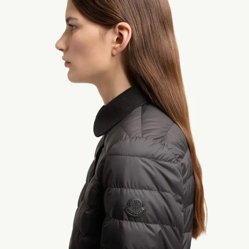Jujulong Cotton & Linen-Trimmed Down Jacket