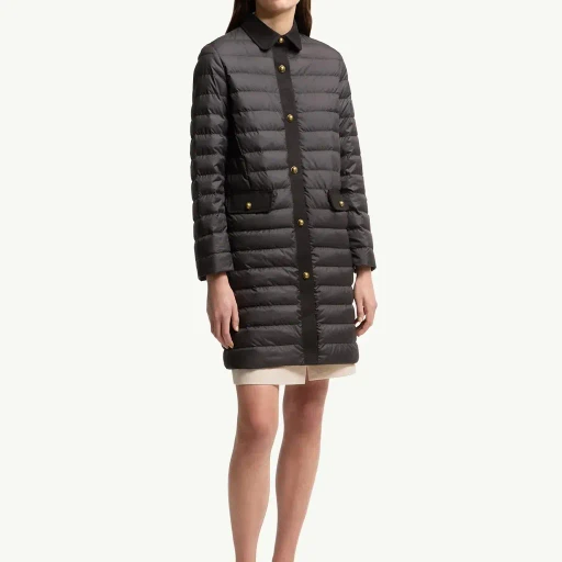 Jujulong Cotton & Linen-Trimmed Down Jacket