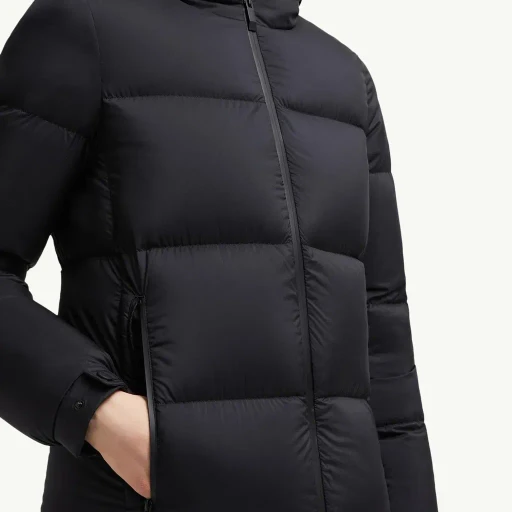 Arredoun Hooded Long Down Jacket