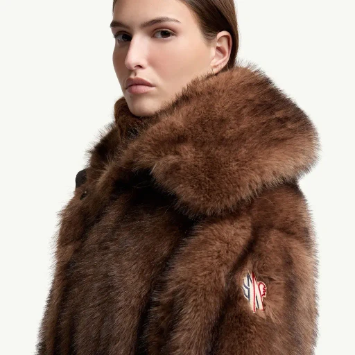 Arly Belted Textured Down Coat