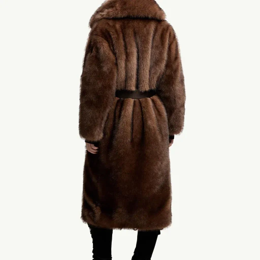 Arly Belted Textured Down Coat